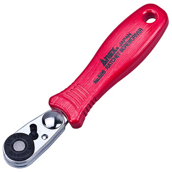 安力士牌（ANEX）进口螺丝刀 No.526 弯头棘轮内六角螺丝刀扳手 迷你超短型螺丝刀批