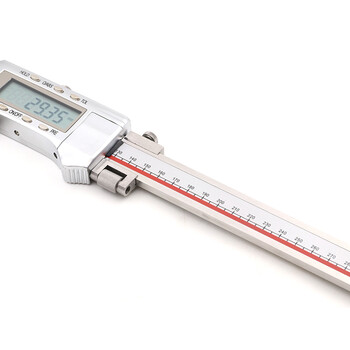 广陆guanglu 单向爪数显卡尺0-500mm 0.01 电子数显游标卡尺量具 111-504G