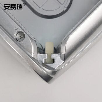 安赛瑞 全自动鞋套机 一次性商用办公实验室展厅鞋膜机 金属烤漆 灰色 28739