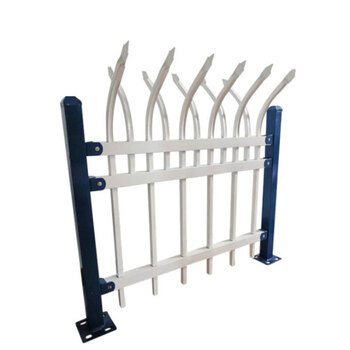 冰禹 BYaf-58 铁艺围栏防护栏 小区围墙别墅防护铁艺隔离栏 1.8*3m（1立柱+1网片）