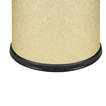 南 GPX-106 南方圆形单层垃圾桶 金飘带花纹 商用垃圾桶 酒店宾馆客房果皮桶