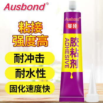 奥斯邦（Ausbond）多功能塑料胶强力胶车用粘胶贴金属铁粘得牢粘abs塑料PC外壳pvc塑胶硬木头粘合剂50ml