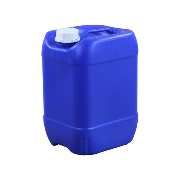 兰诗（LAUTEE）DA2203 塑料桶蓝堆码桶密封化工桶白色方桶包装桶 25L半透明A款