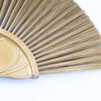 海斯迪克 除尘天花扫 可伸缩加长柄扫把 2.65m不锈钢杆扇形扫 HK-637