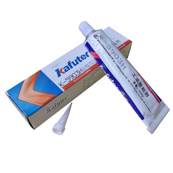 卡夫特（kafuter）K-5903H 高耐热型有机硅粘接密封胶 红色膏状 100克/支