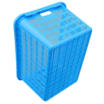 海斯迪克 HKCC19 塑料筐 加厚快递物流周转框 670箩外670*470*340mm