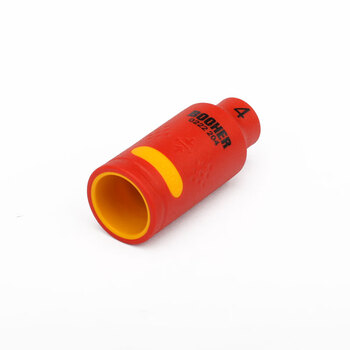 宝合(BOOHER)1/4"系列双色绝缘6角公制套筒6mm