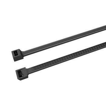 讯浦 尼龙扎带 多功能束线带 自锁式尼龙理线带 7.6mm宽*400mm长 黑色200根装 T6-140