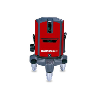 泉有(quanyou)五线LD蓝光水平仪 QY-1315C水平仪锂电自平衡激光无线标线仪10米