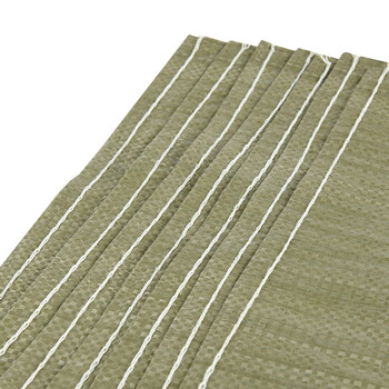 兰诗（LAUTEE）BZ-6579 编织袋 蛇皮袋麻袋 快递打包袋建筑垃圾物清运袋 灰标准100*120m  50/包