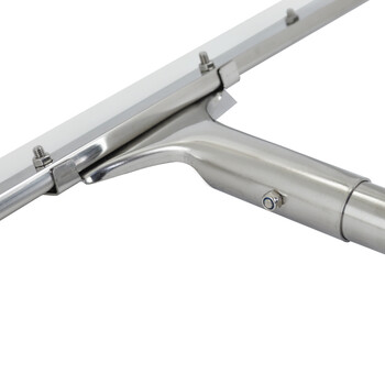 益美得 地面刮水器大号不锈钢硅胶地刮推水器地板刮刀 75厘米硅胶地刮