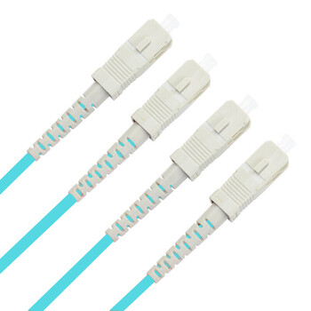 东电通信（DODEM）SC-SC 工程电信级光纤跳线 多模双芯 万兆MM 50/125 OM3  5米
