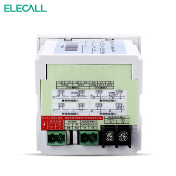 伊莱科(ELECALL)单相功率因数表ELE-H51/61高精度数显表相位表 白色 AC220V/5A/COSφ/96*48mm 7 