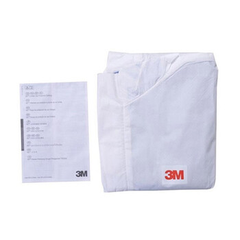 3M防护服4535背部透气设计有效防颗粒物及液体有限喷溅双色XL码1件装货期7天