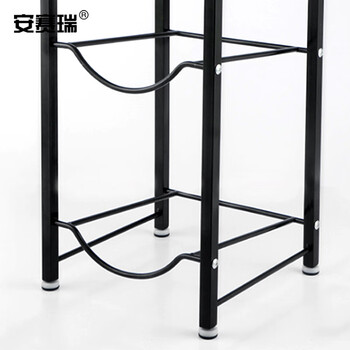 安赛瑞 饮水桶放置架 公司办公室仓库桶装水收纳架 2层饮用水储物支架 工业灰色 24764