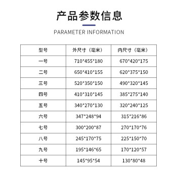 盛富永 周转箱塑料收纳箱仓库物流存储物料零件盒长方形养鱼储物箱 10号白色145*95*54mm（两只装）