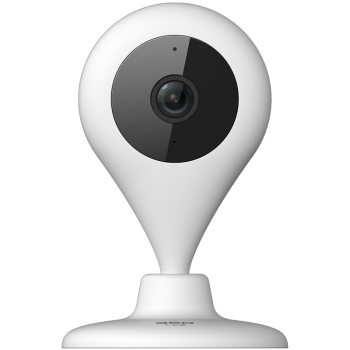 360 智能摄像机 小水滴大众版 网络wifi家用监控摄像头 高清大广角 母婴监控  双向通话 远程监控 哑白