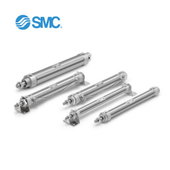 SMC CDM2B20-370AZ 气缸标准型单杆双作用CM2系列-带磁性开关（内置磁环）基本型（两侧带凸台）CDM2B型