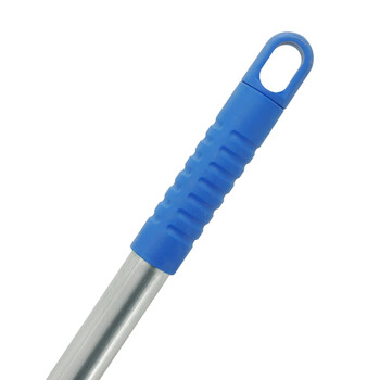 益美得 镀锌铁杆120cm大号平板拖把办公商用地拖棉线拖把物业保洁排拖尘推 分类款黄色