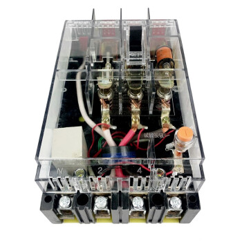 德力西电气 漏电塑壳断路器 DZ15LE-100T/4901 63A 75mA 透明