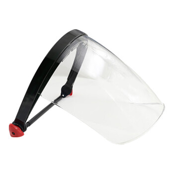 成楷科技 CKL-3119 高空PC防护面罩头戴式 搭配安全帽使用 切割防冲击耐高温透明面屏