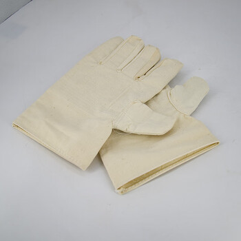 东电通信 DODEM DT-ST002 火箭头帆布手套 白