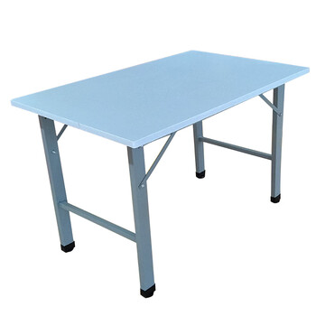 海斯迪克 HK-679 操作工作台 裁剪台板检验台打包台 常规刨花板2.4*1.2米含加厚脚架