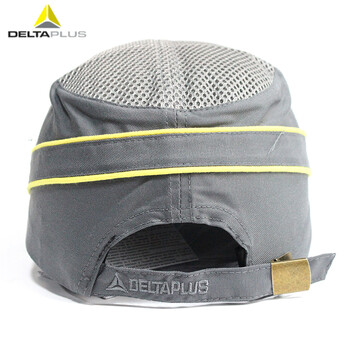 代尔塔（Deltaplus）102110 轻型PE减震防撞安全帽 定做 灰色 1顶