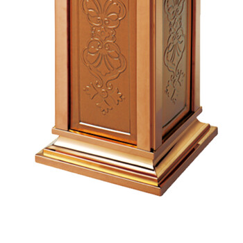 南 GPX-8D02 皇家座地南方烟灰桶 古铜 商场垃圾桶 酒店落地烟灰桶立式果皮桶商场垃圾筒