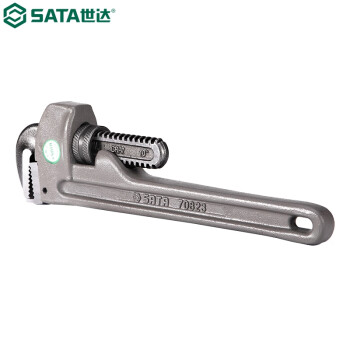 世达（SATA）70826   铝合金管子钳 18 "