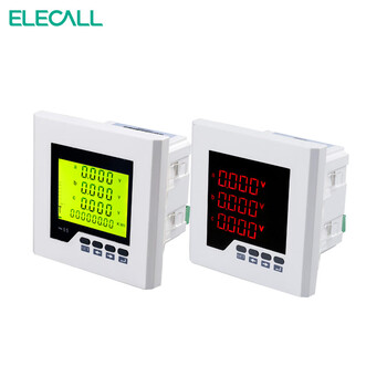 伊莱科(ELECALL)三相复费率多功能表ELE-3FD2/2Y数字表液晶表 白色 可定制ELE-3FD2Y（液晶屏） 7 