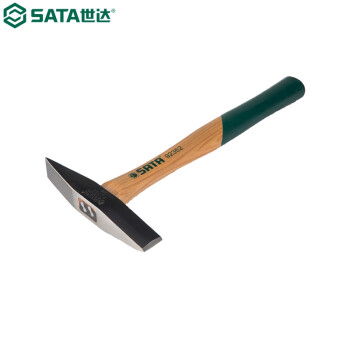 世达（SATA）92352 胡桃木柄焊工除锈锤0.6磅