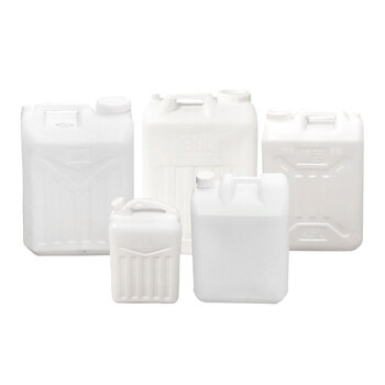 兰诗（LAUTEE）DB8006 塑料桶扁方桶储水桶加厚酒壶酒桶花生油桶2.5L加厚款 容量5斤/2个装