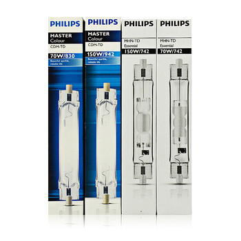 飞利浦PHILIPS 双端金卤灯 MHN-TD 70W 842 RX7S 6只装 企业定制