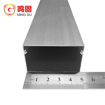 鸣固 铝合金线槽  加厚 铝合金方线槽 大盖 铝线槽 布线槽 外盖  40*30mm  5米装