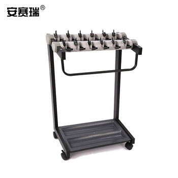 安赛瑞 带锁雨伞架(12头）需自己安装 雨伞放置架 雨伞收纳架 酒店宾馆雨伞存放架 14050