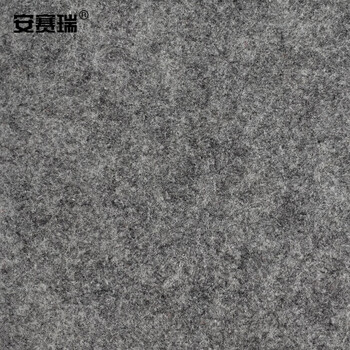 安赛瑞 一次性地毯 商用地毯 1×10m 婚庆办公室楼梯开业展会舞台加厚地毯楼梯过道地毯 2.2mm 灰色26317