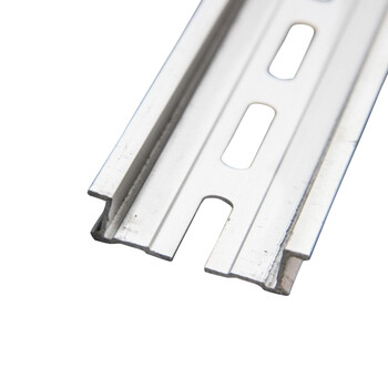 天旭C45空开U型导轨DIN电气导轨铝轨断路器安装卡轨35mm铝轨1.2mm厚1米长 1条