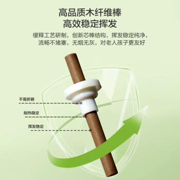 京东京造电蚊香液6瓶+2器 超大容量灭蚊防蚊驱蚊液无香型母婴可用