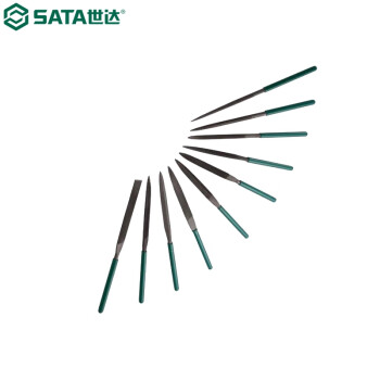 世达（SATA）03803 10件套什锦锉5x180MM 03803 钢