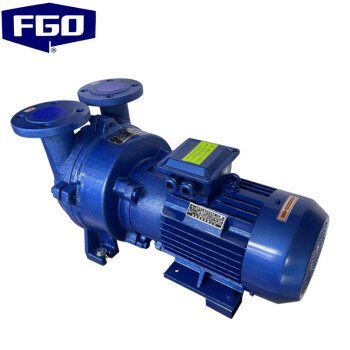 FGO 水环式真空泵 法兰连接 防爆电机2BV-5110铸铁整机+球墨叶轮4kw-4
