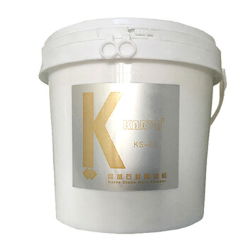 伽華（KARVA）KVS-01 大理石结晶粉 大理石二合一晶面剂 纳米晶硬浆 石材护理 保养 增亮 KS-01结晶粉 5KG/桶