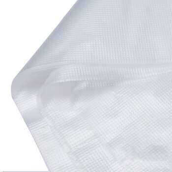 兰诗（LAUTEE）DA4023 手提式加厚白色大塑料袋方便袋垃圾袋 48*70cm【100个】/包 白色薄款