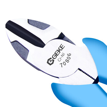 铬克 GEKE 70806 省力型斜嘴钳6英寸