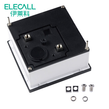 伊莱科(ELECALL)交流电压表 机械指针式电压表 CP-96 黑白色 100V
