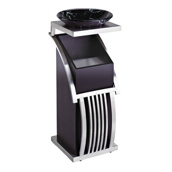 南 GPX-78C2 南方新概念烟灰桶 砂钢木身 垃圾桶 公用不锈钢垃圾箱果皮桶