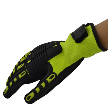 海太尔（HTR）0390 丁腈涂层劳保手套 4级耐磨性 抗撕裂 防震 防撞击救援手套 1副 均码【可定制】