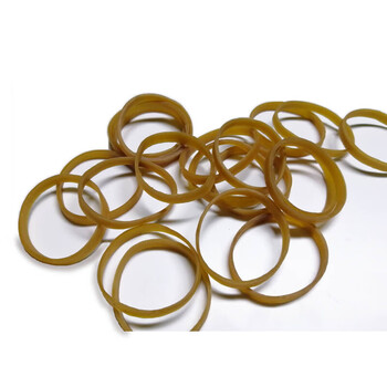 飞尔(FLYER)加宽加厚型捆扎橡皮筋 牛皮筋 弹力橡皮筋 橡胶圈【500g装 Φ38mm×宽5mm】