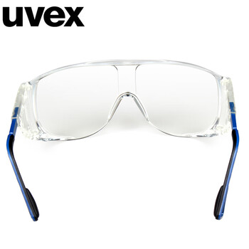 uvex优唯斯 9161005访客眼镜实验室访客防冲击护目镜外罩眼镜定做 1副
