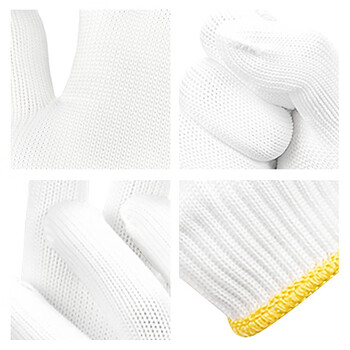 舜造 劳保线手套 60副 细纱棉纱加密 加厚耐磨 工地车间